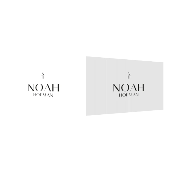 Moderne Typografie met Lijntekening