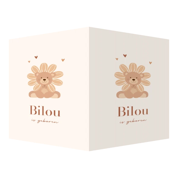 Beertje met Bloemblaadjes Krans