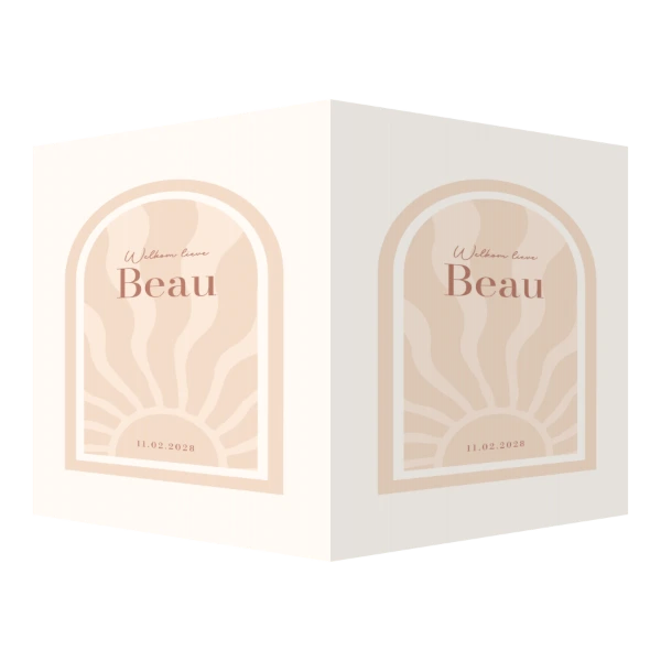 Zon in Boogvorm voor een Meisje