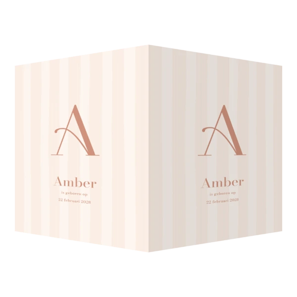 Initiaal voor een meisje