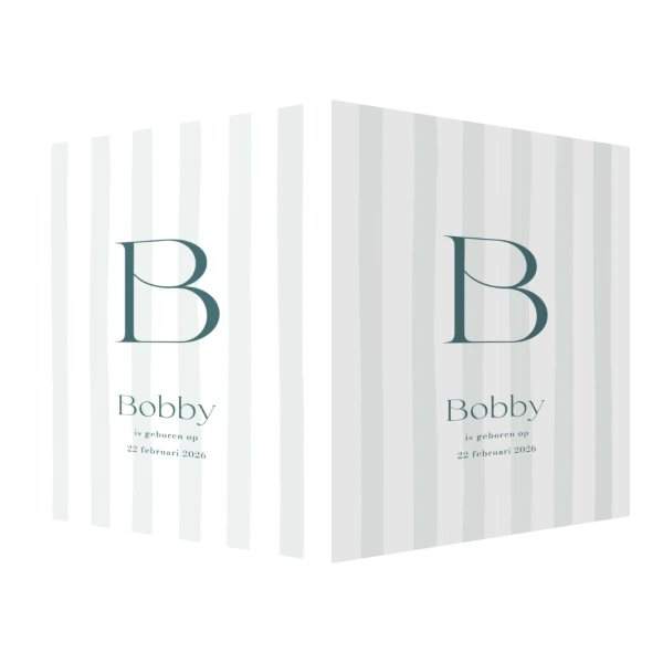 Initiaal voor een jongen