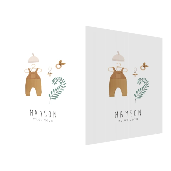 Bruine Tuinbroek met Takjes