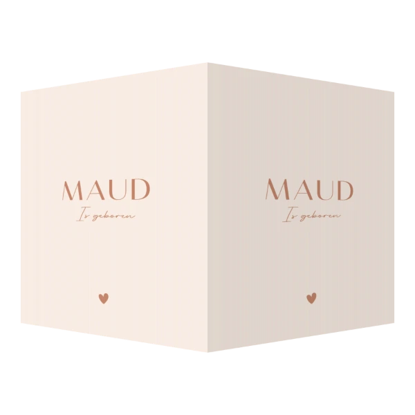 Basic naam met hartje