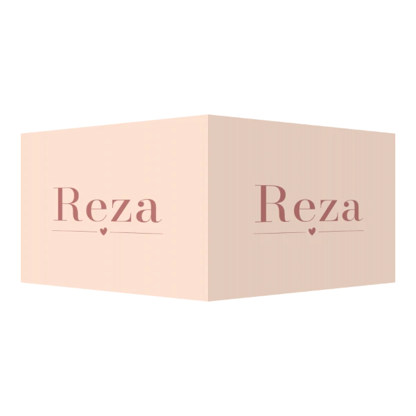 Nora Geblokt Roze Frame