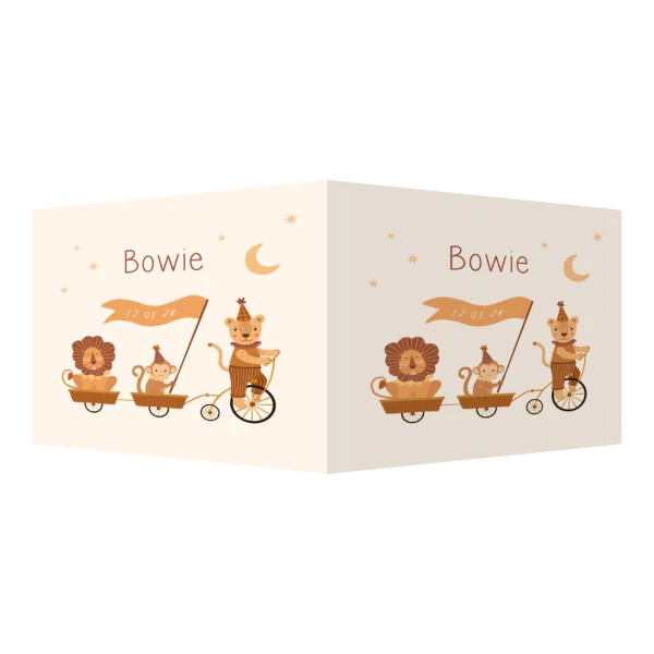 Vrolijke Dierenparade op Fiets