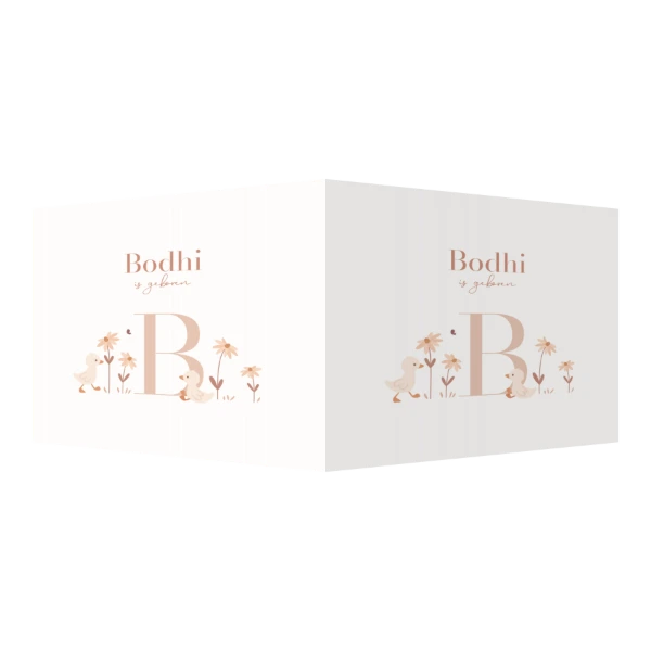 Eendjes met initiaal