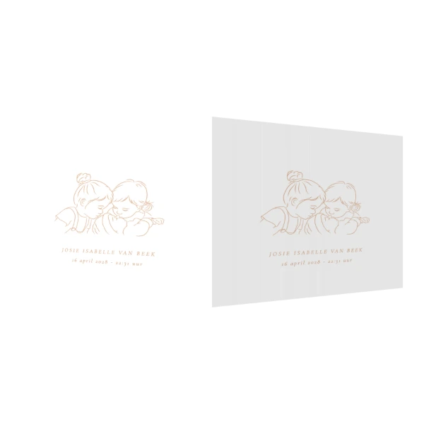 Derde kindje met twee zusjes