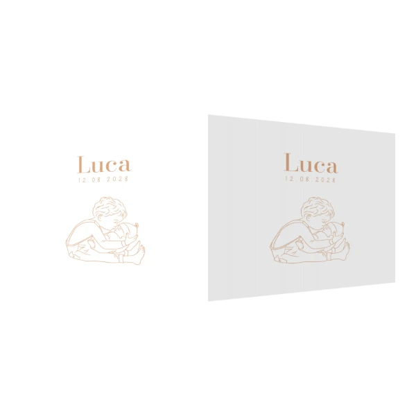 Grote broer met baby