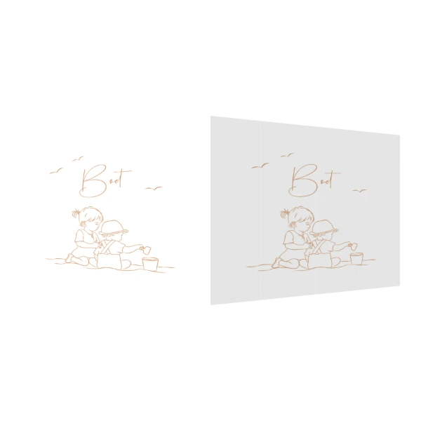 Kindjes op het strand