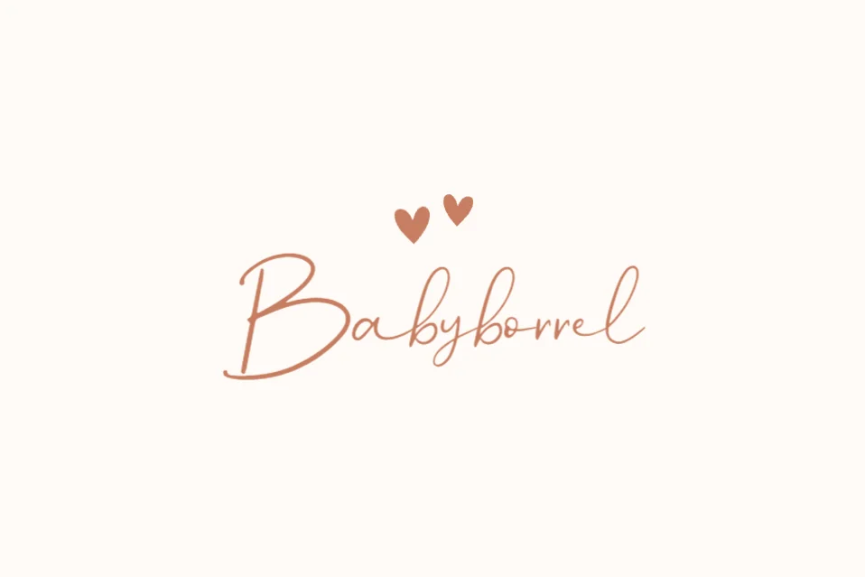 Geboortekaartje met hartjes