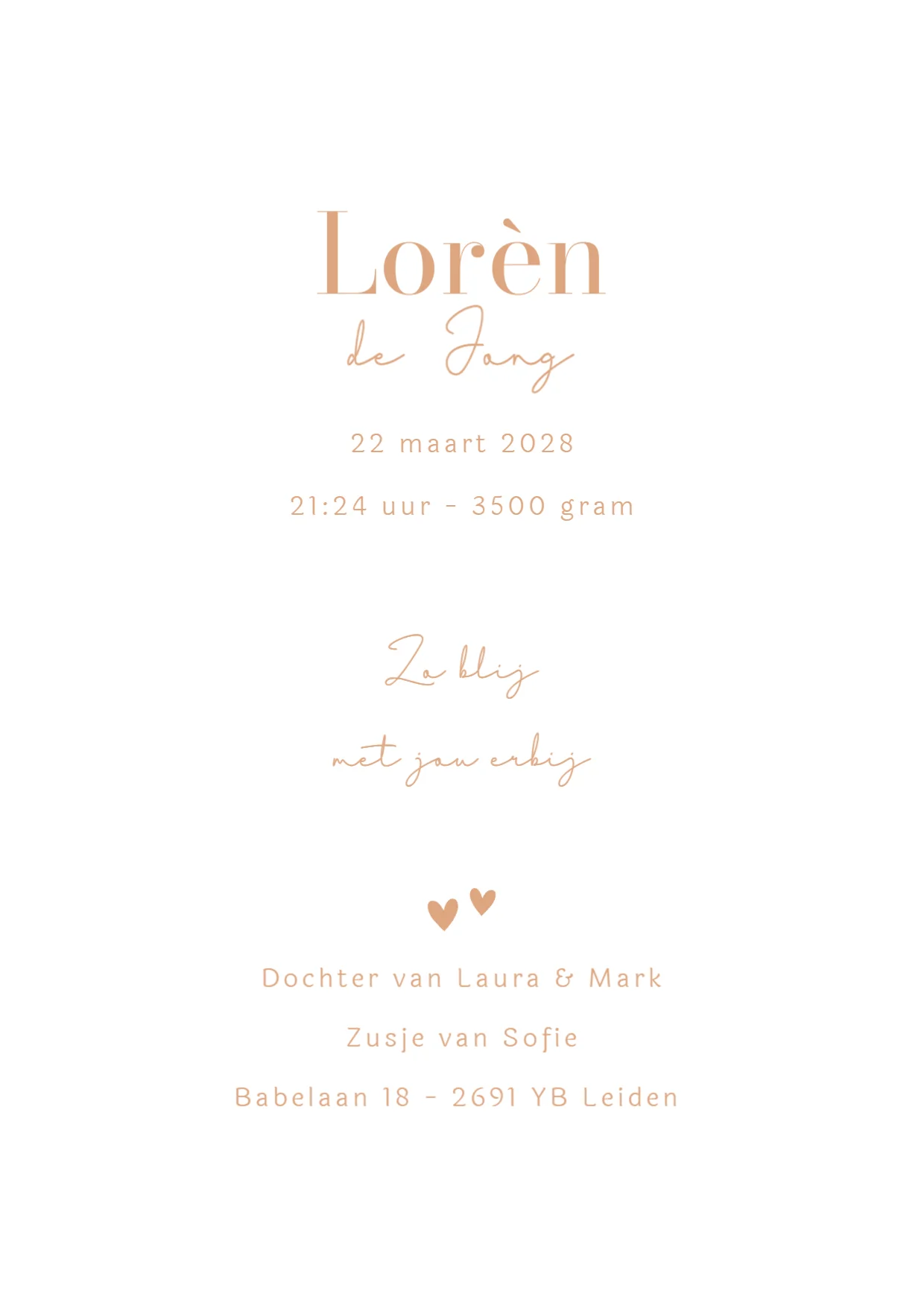 Grote zus met baby binnenkant