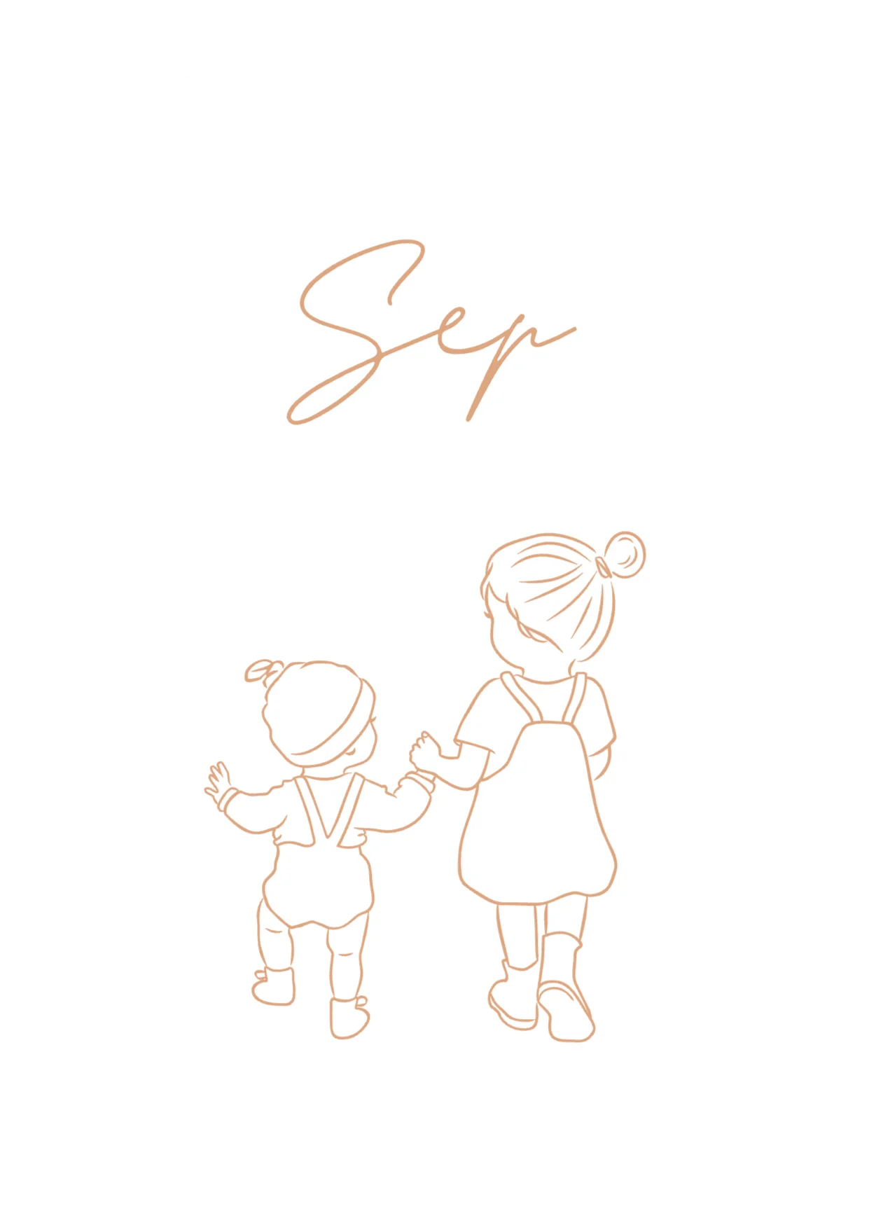 Kindjes hand in hand