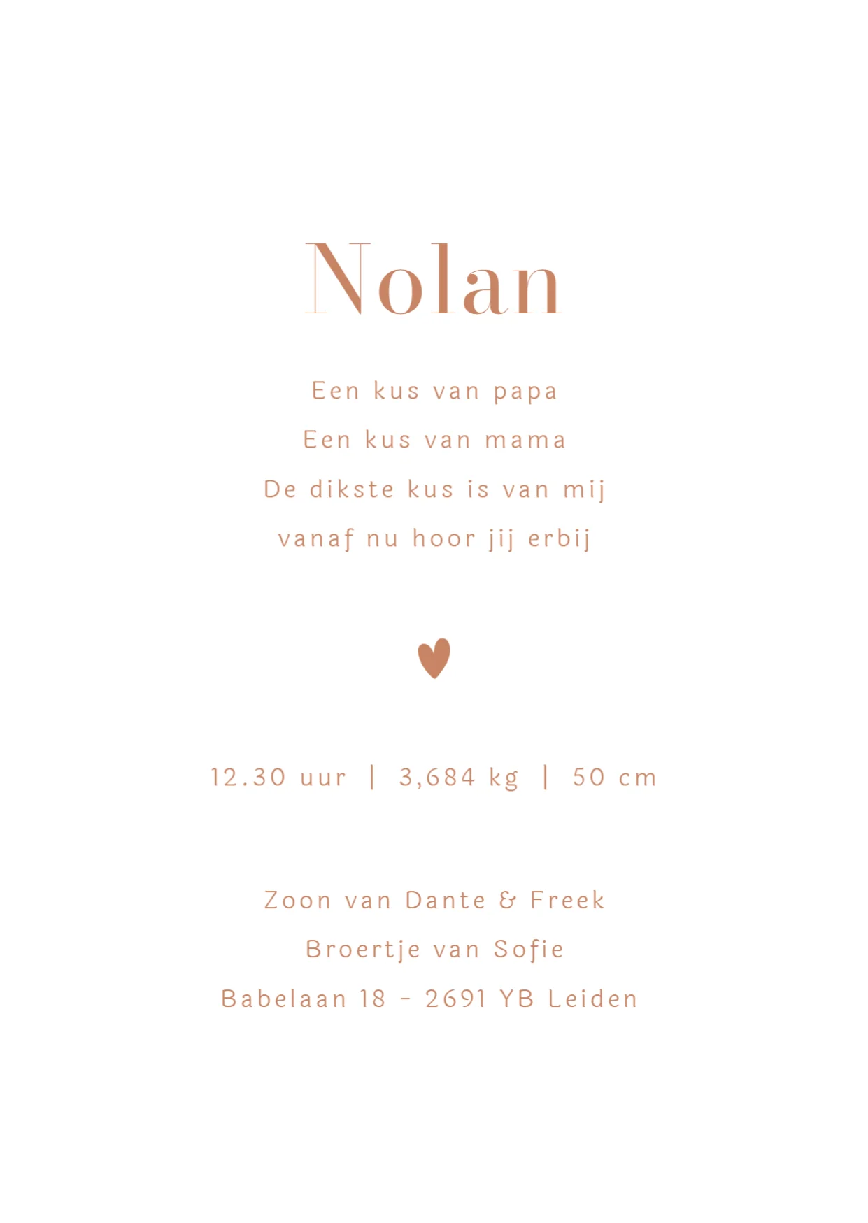 Trotse zus met baby - Terug