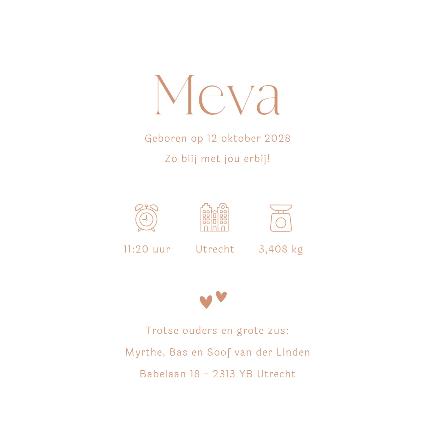 Zusjes met hartjesballon binnenkant