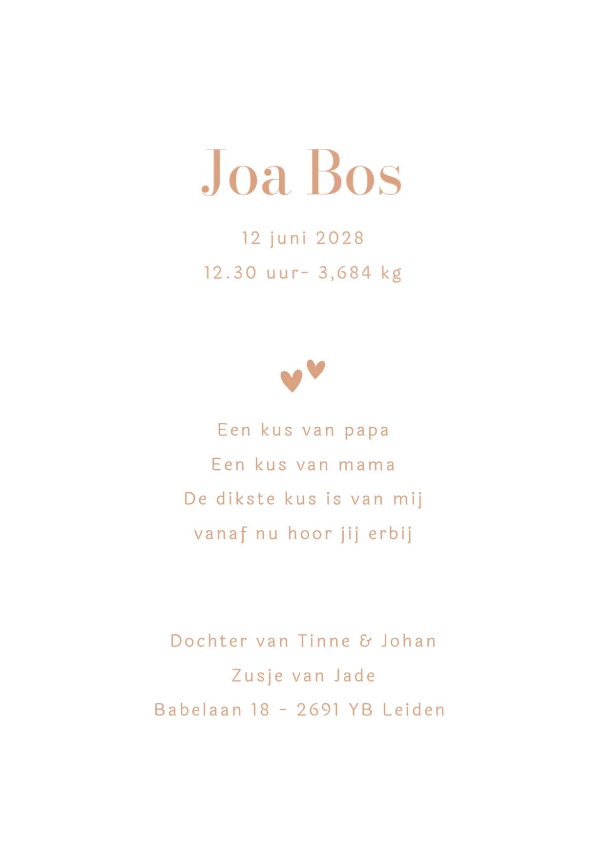 Zusjes met hartjesballon - Terug