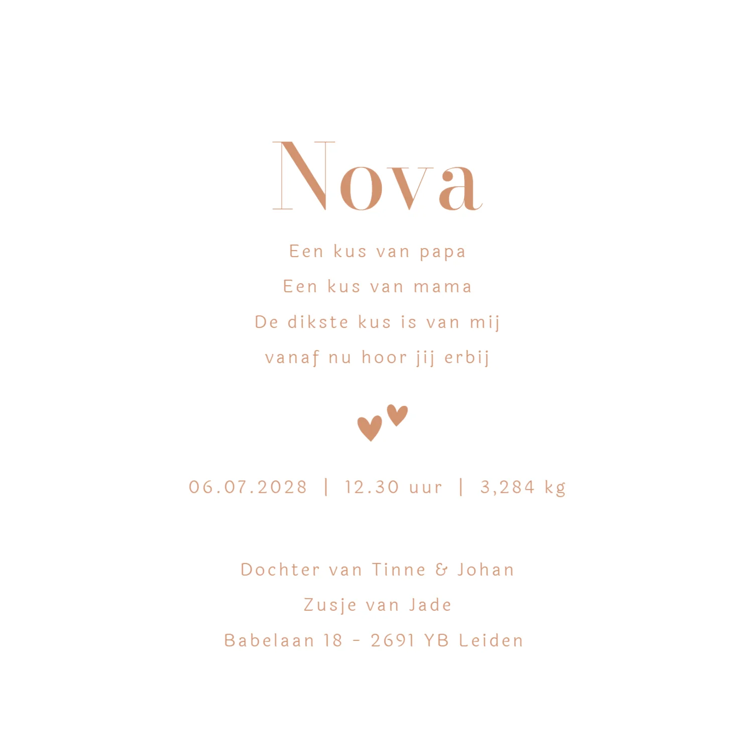 Zusjes met hartjesballon binnenkant