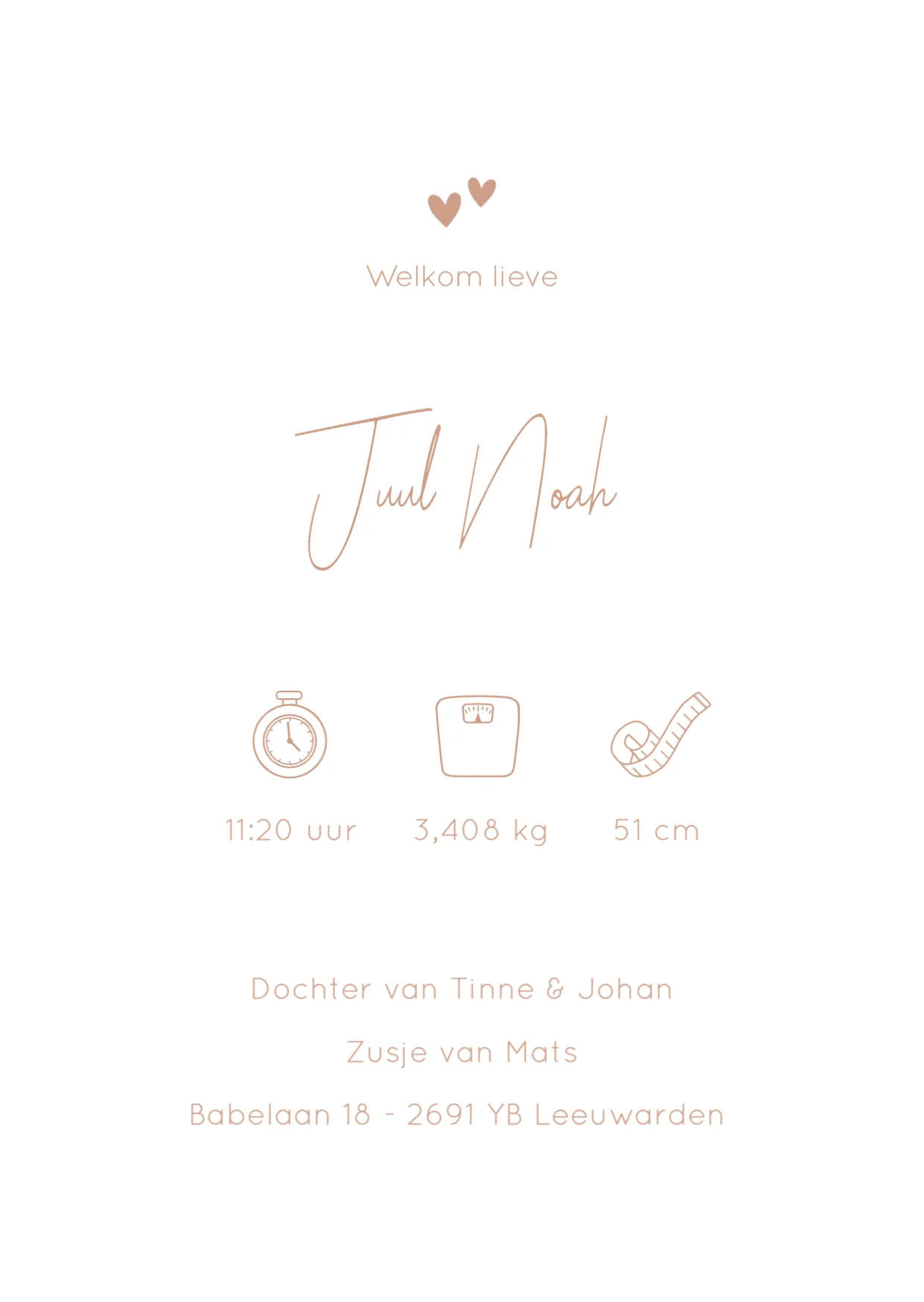 Silhouet wiegje - Terug