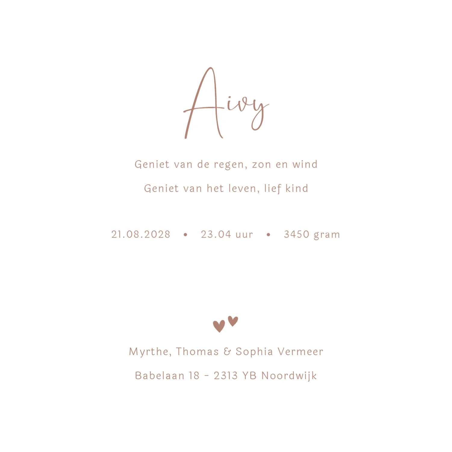 Bakfiets met zusje binnenkant