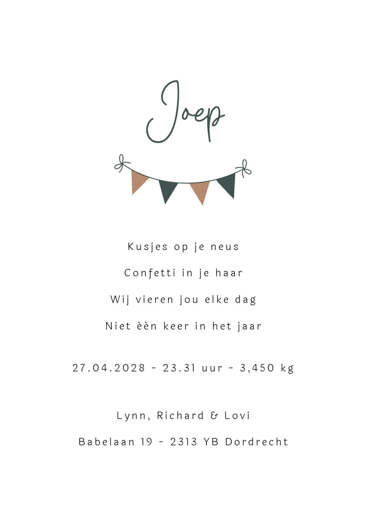 Broertje in kruiwagen binnenkant