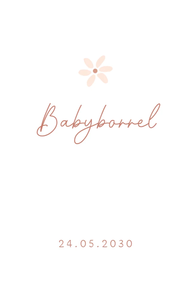 Bloemetjes en hartjes