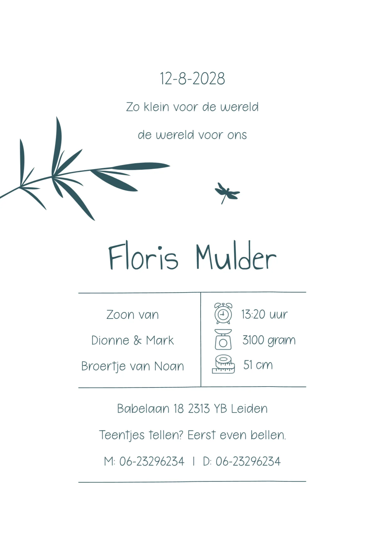 Jungle met welpje binnenkant