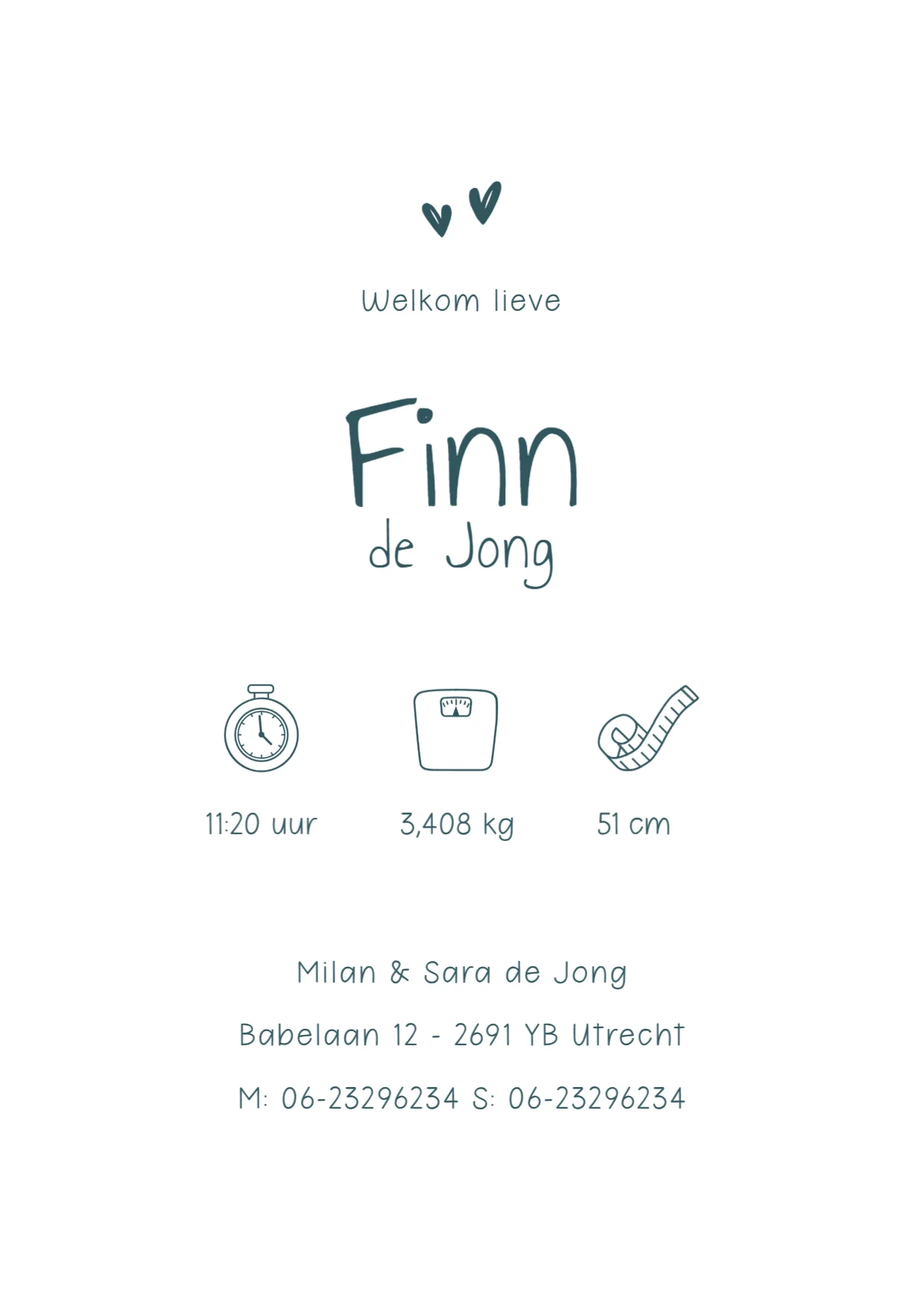 Jungle dieren met palmbladeren binnenkant