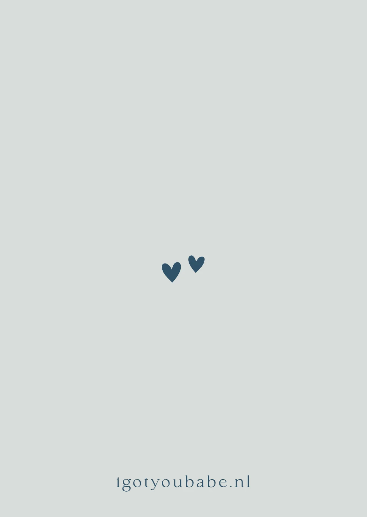 Initiaal met naam - Terug