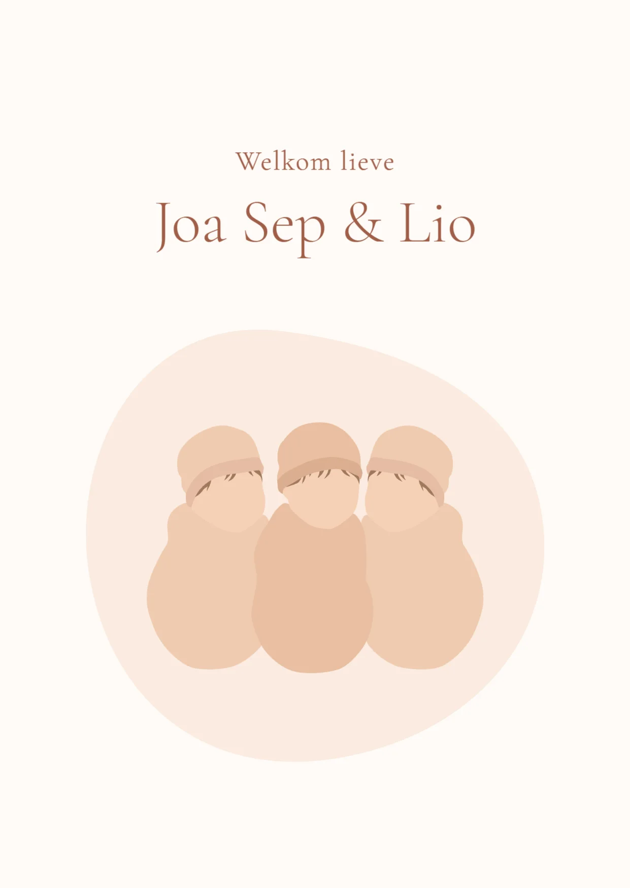 Illustratie Drieling