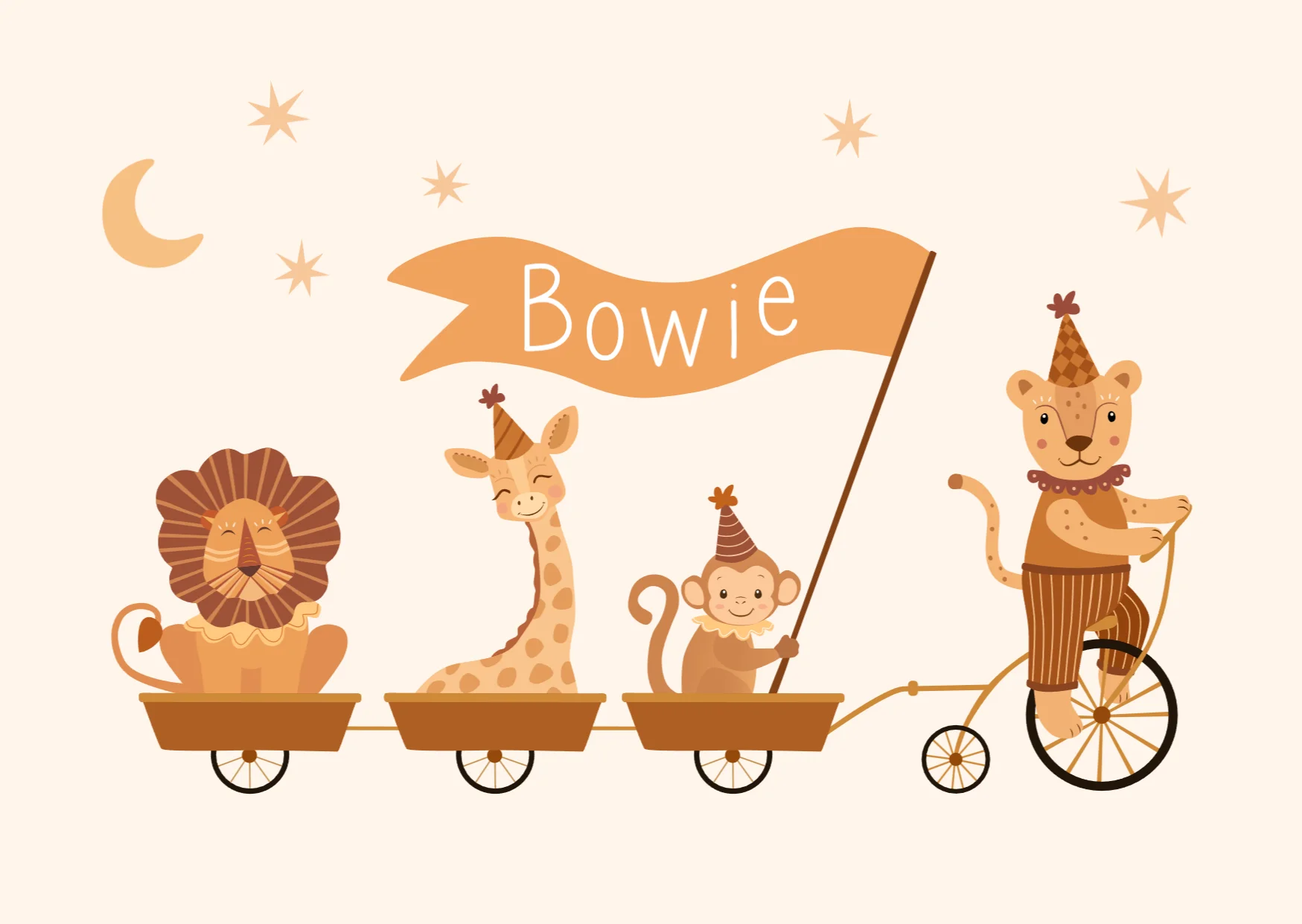 Vrolijke Dierenparade op Fiets