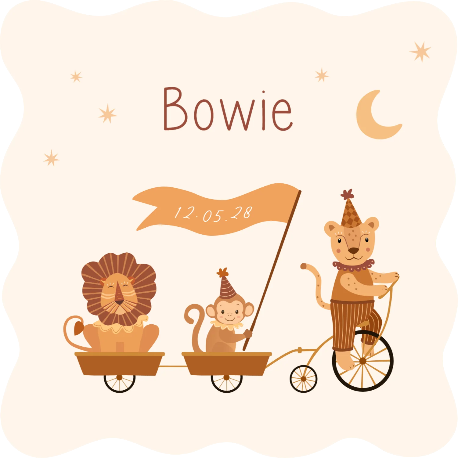 Vrolijke Dierenparade op Fiets