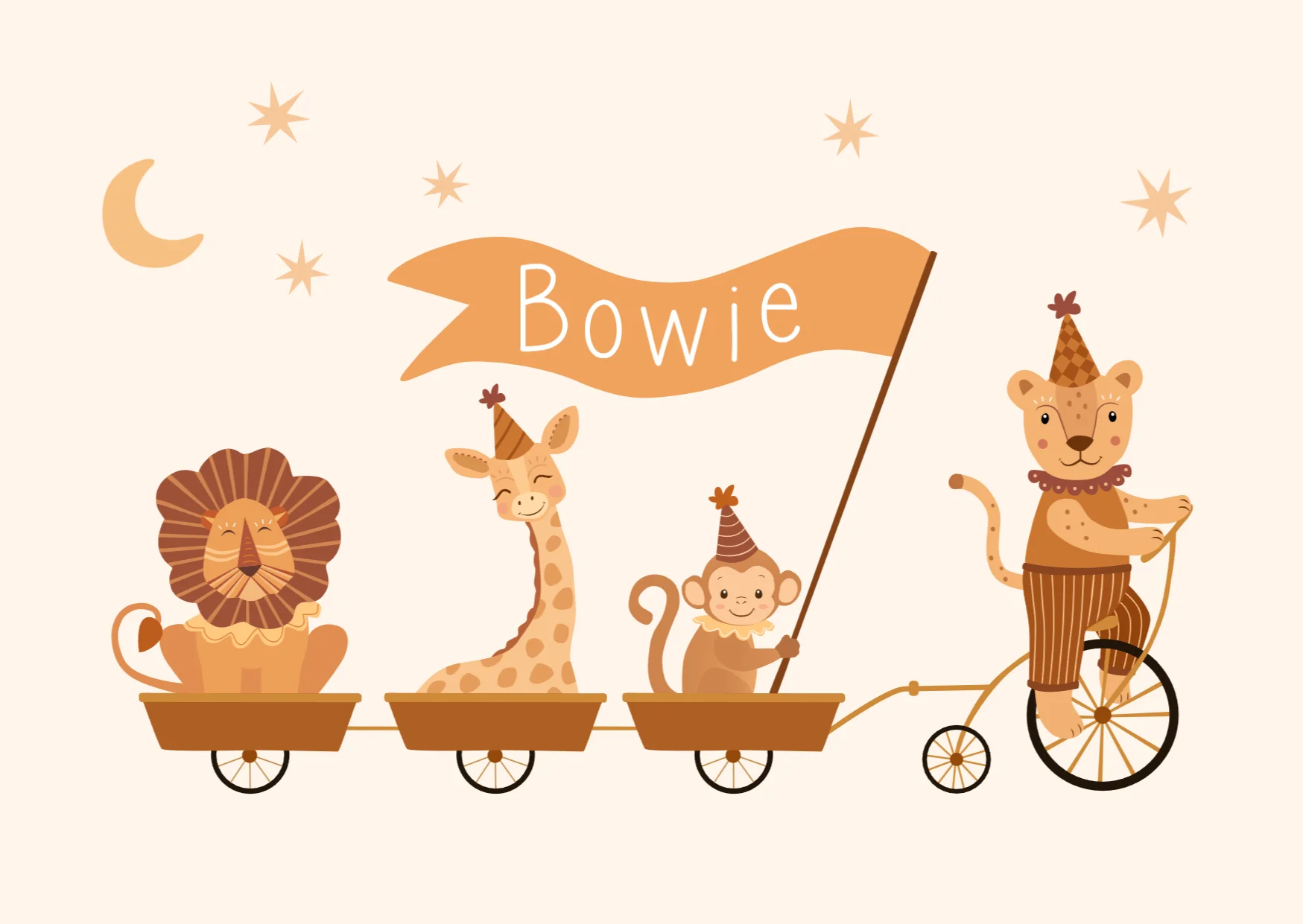 Vrolijke Dierenparade op Fiets