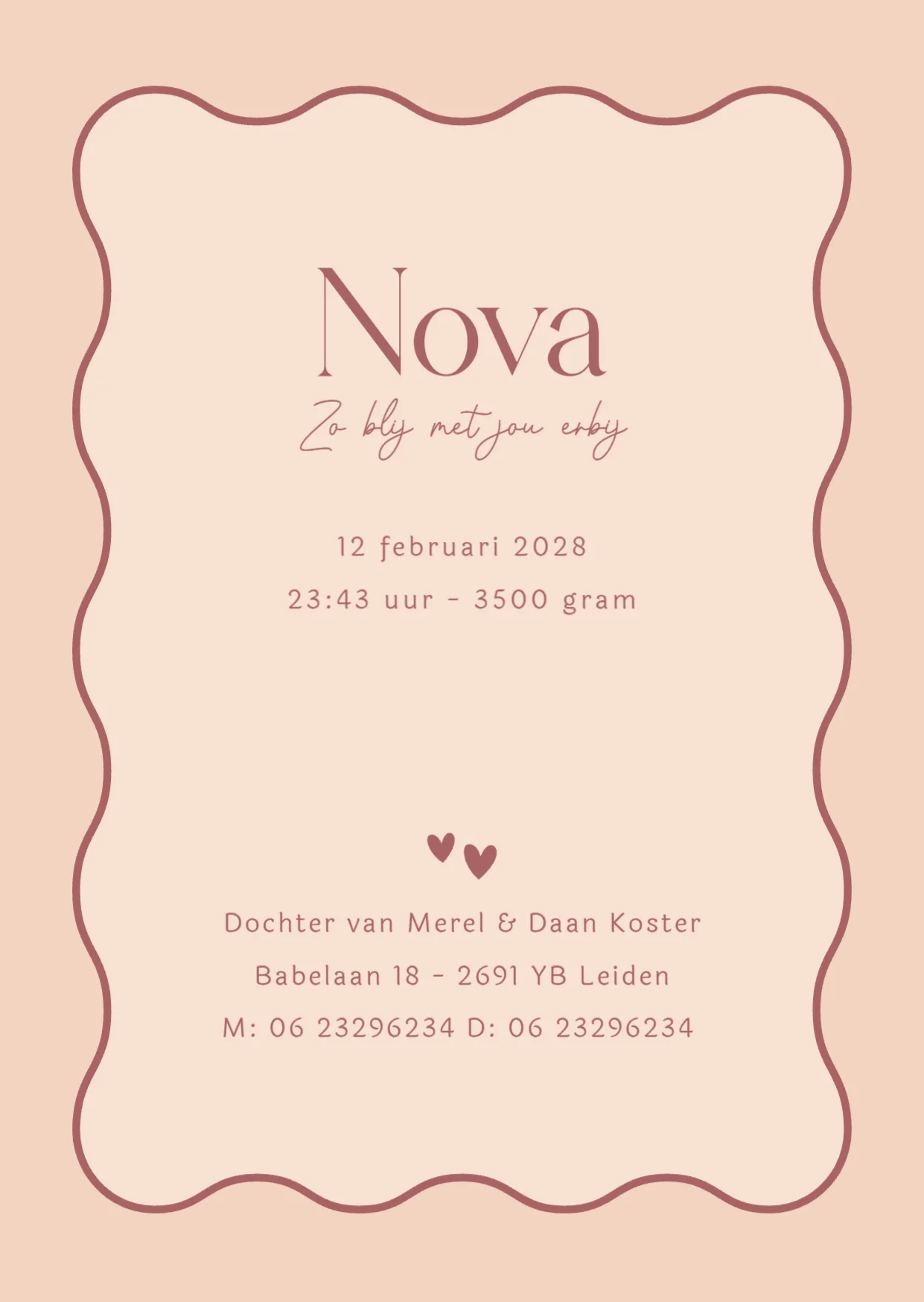 Color blocking - Terug