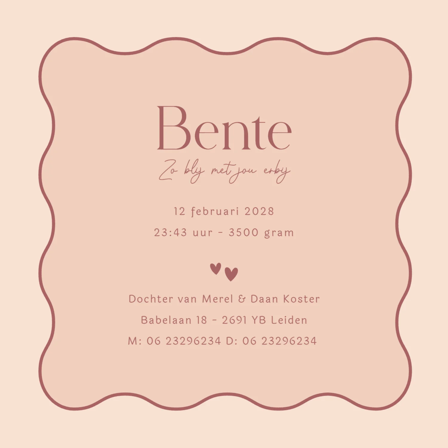 Color blocking binnenkant