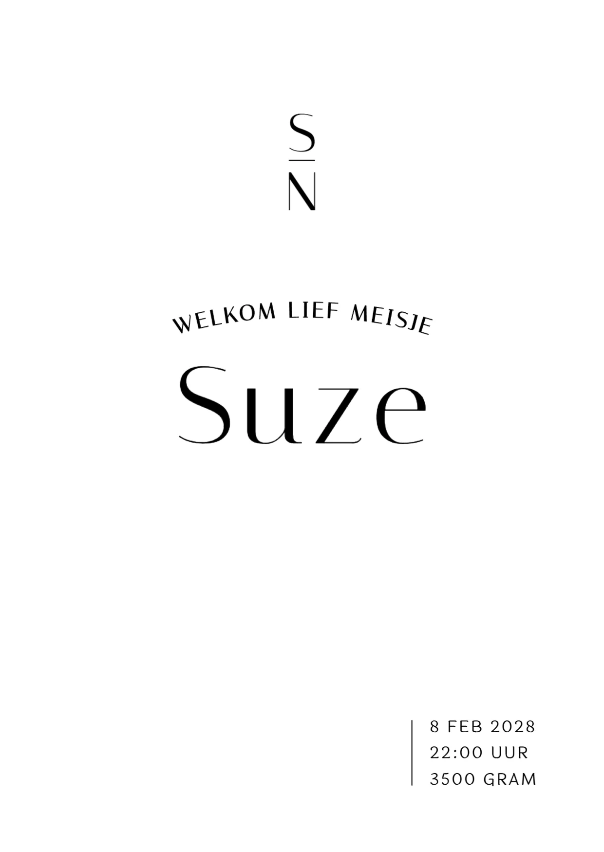 Strak Typografisch Ontwerp