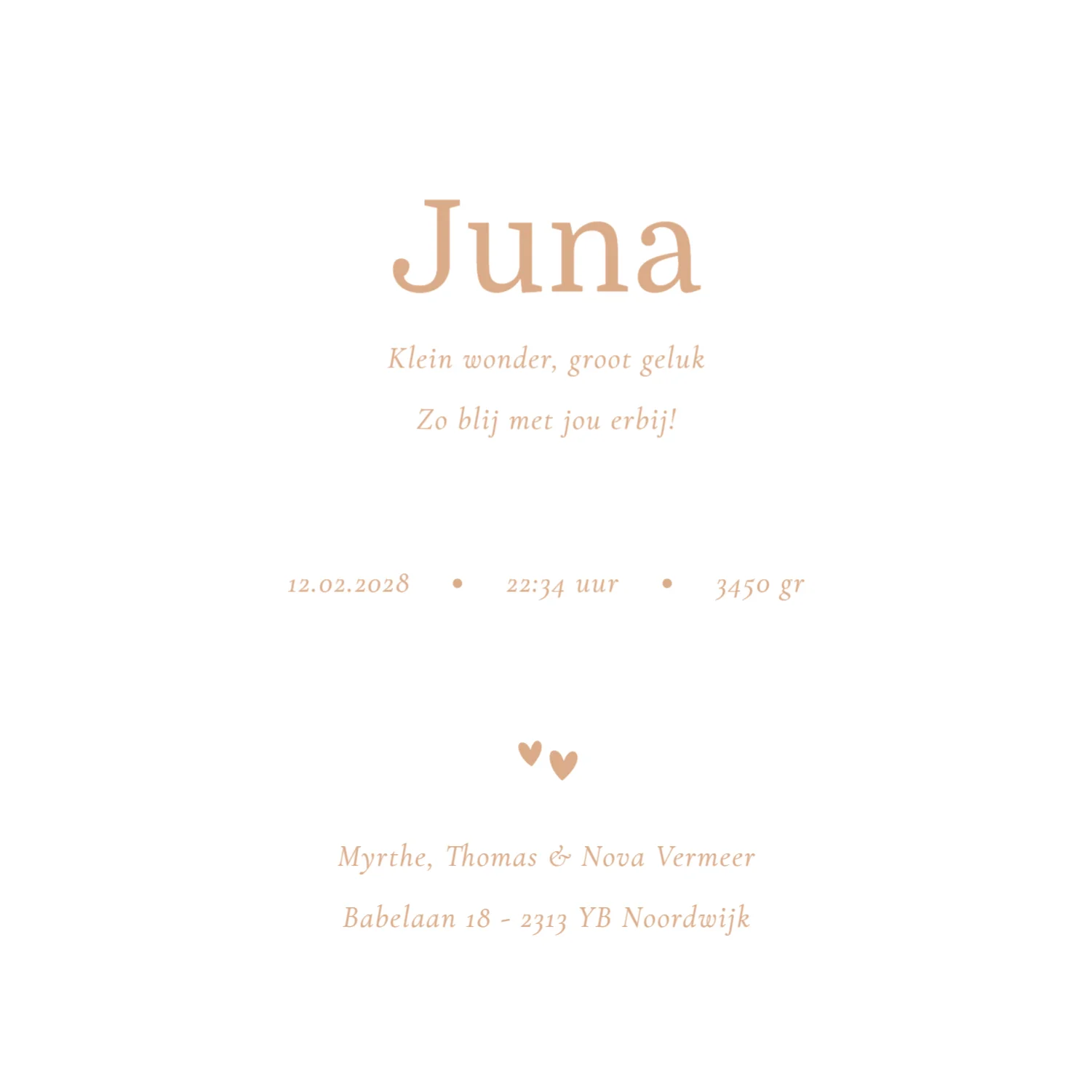 Juna Boho Zomer Patroon - Terug