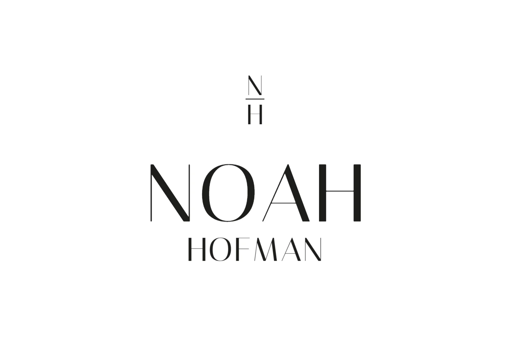 Moderne Typografie met Lijntekening