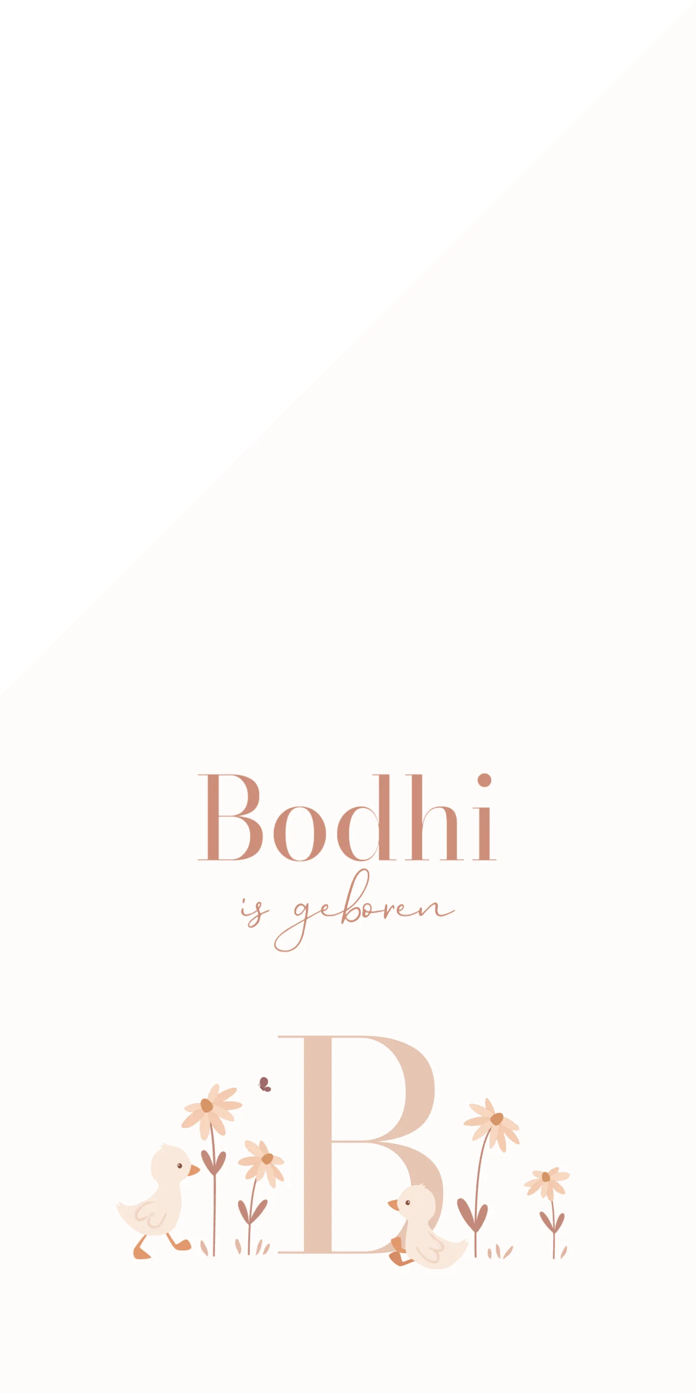 Eendjes met initiaal