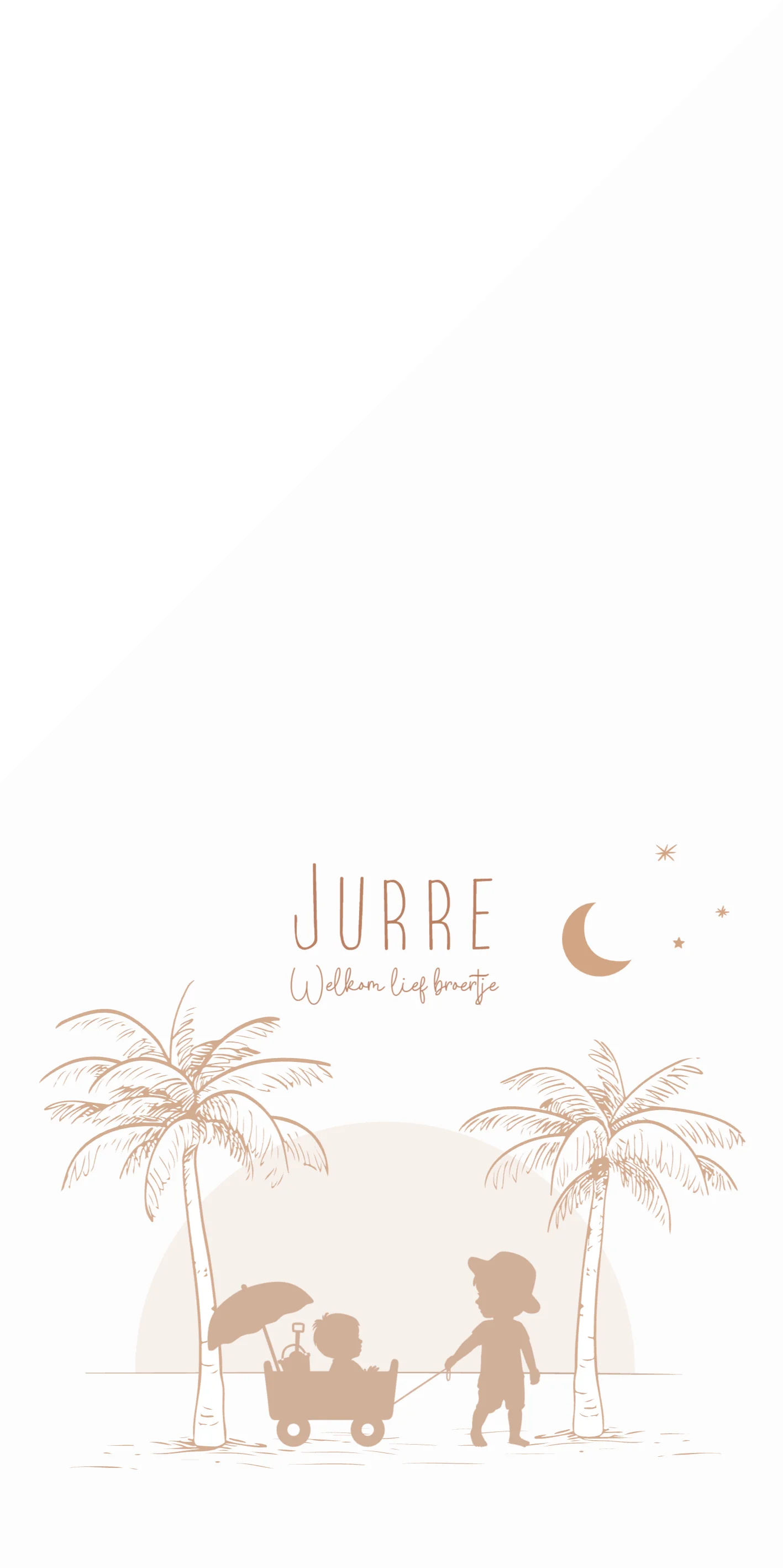 Bolderkar met broertjes